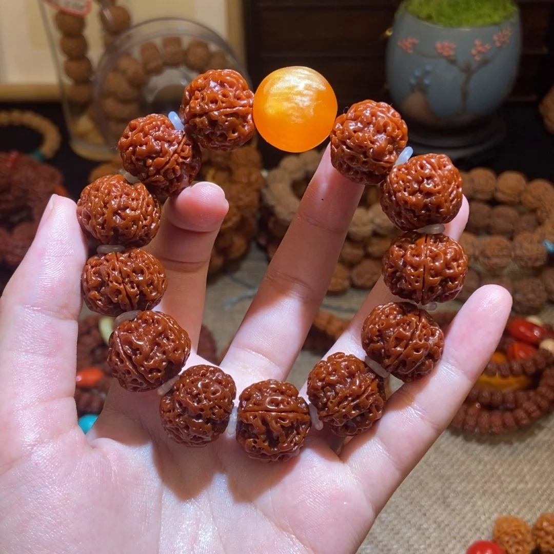 金刚菩提手串205玉化硫