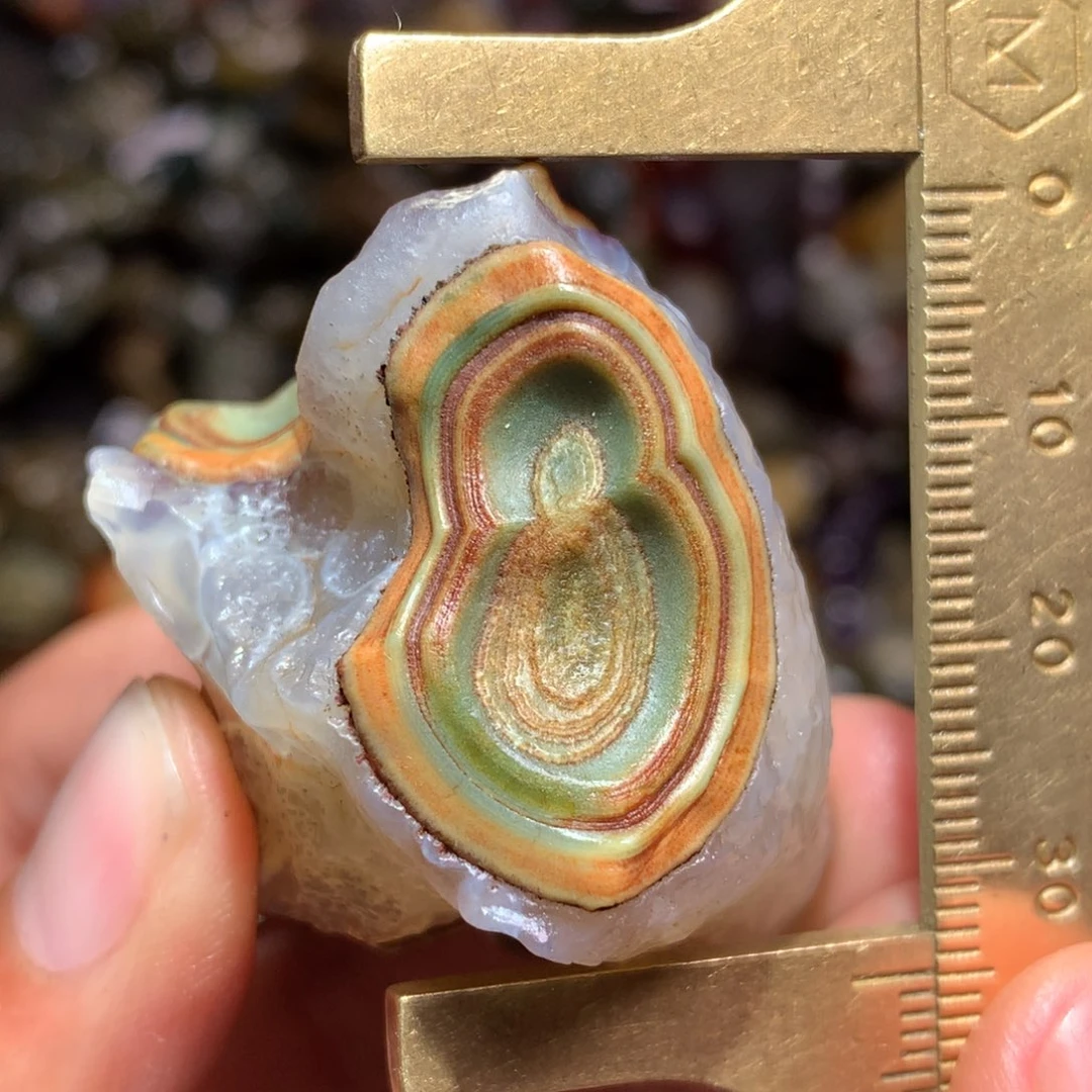 未镶嵌玛瑙/玉髓珠宝半成品