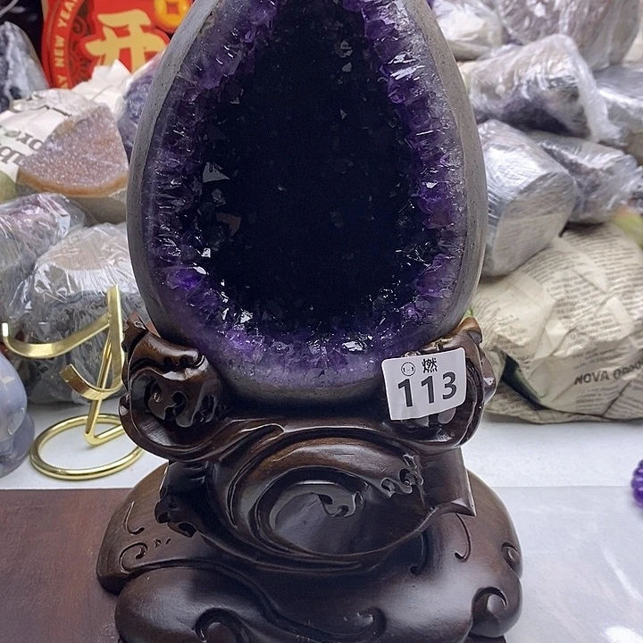 紫晶大型摆件（非配饰）未镶嵌锋****由