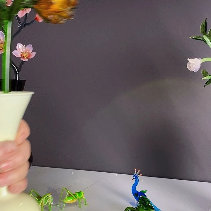 琉璃手工艺品欧****几