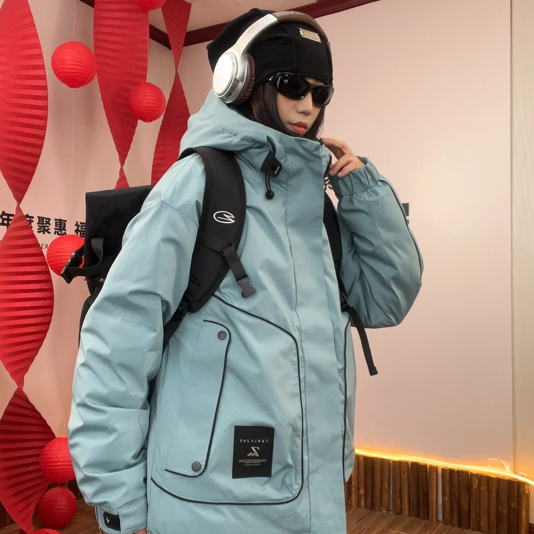 【无穷山系】踏雪而来！极寒系列御寒服防风防水户外情侣潮流5802