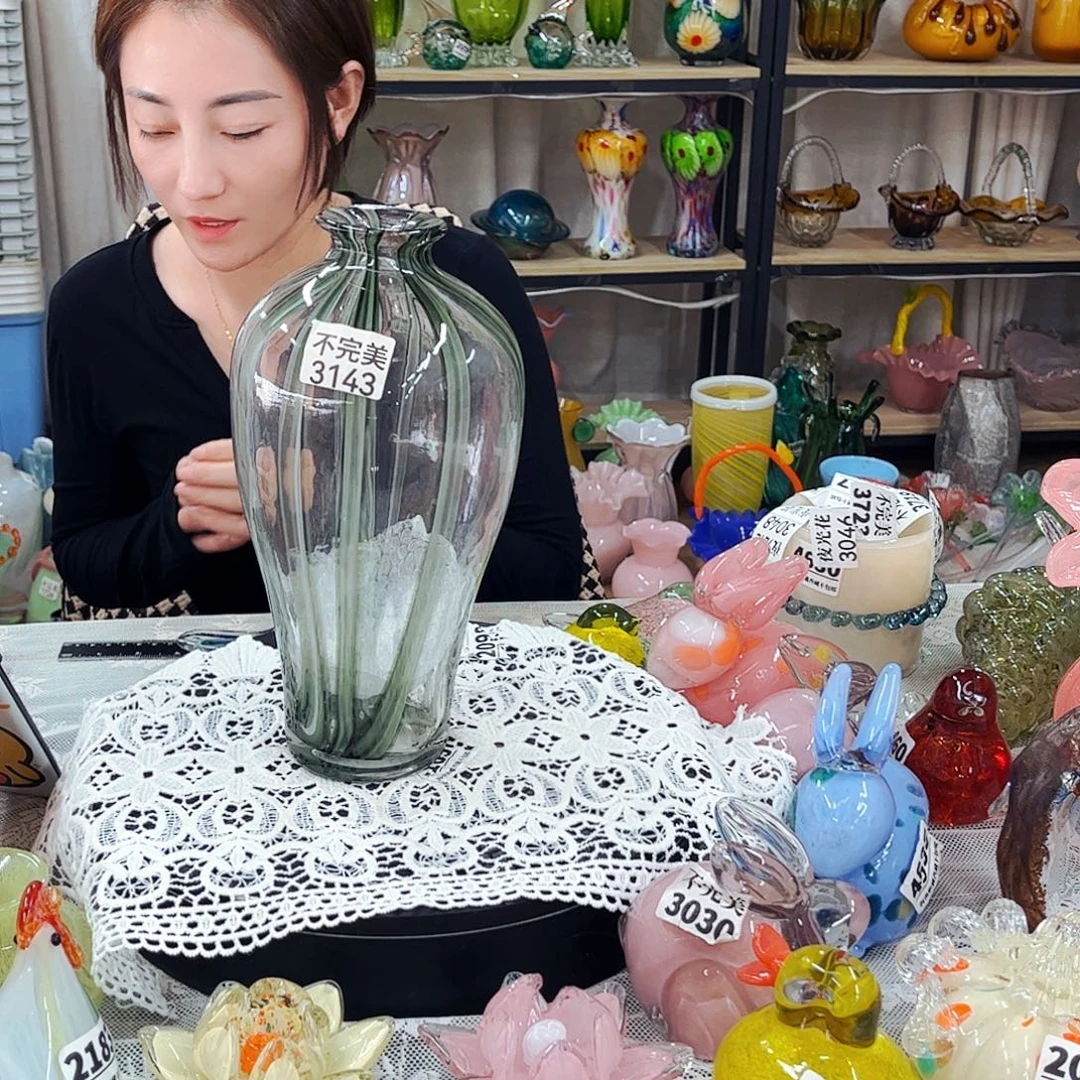 3143 家悦琉璃工艺品不完美