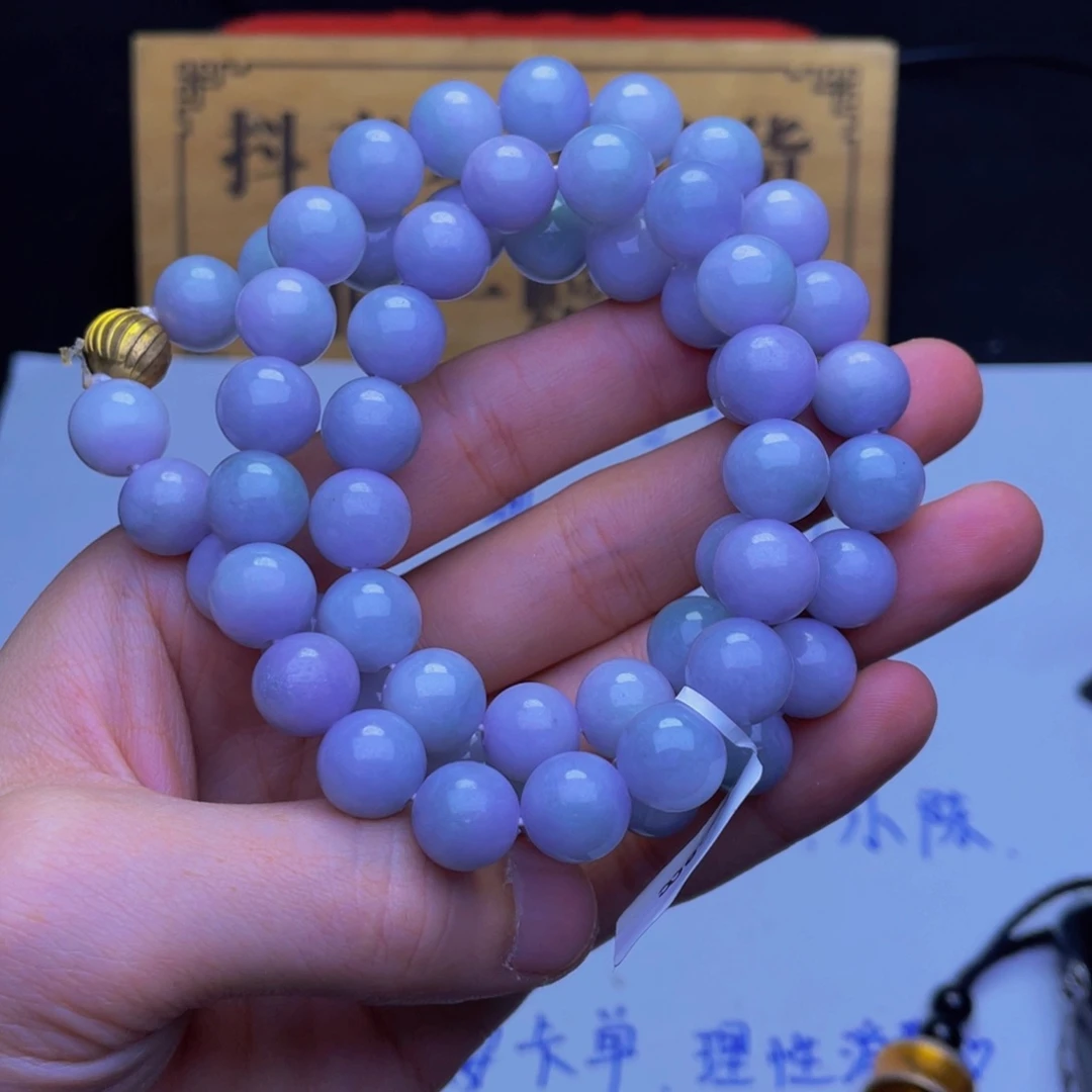 未镶嵌定制翡翠珠链