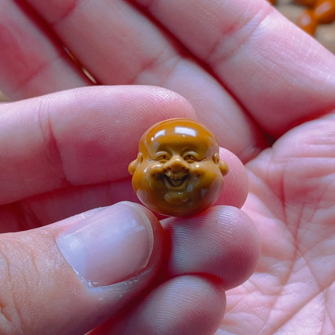 手串/手链橄榄核一青老师17×17笑口常开，开心