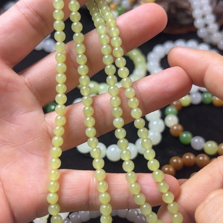 和田玉（糖玉）未镶嵌手串