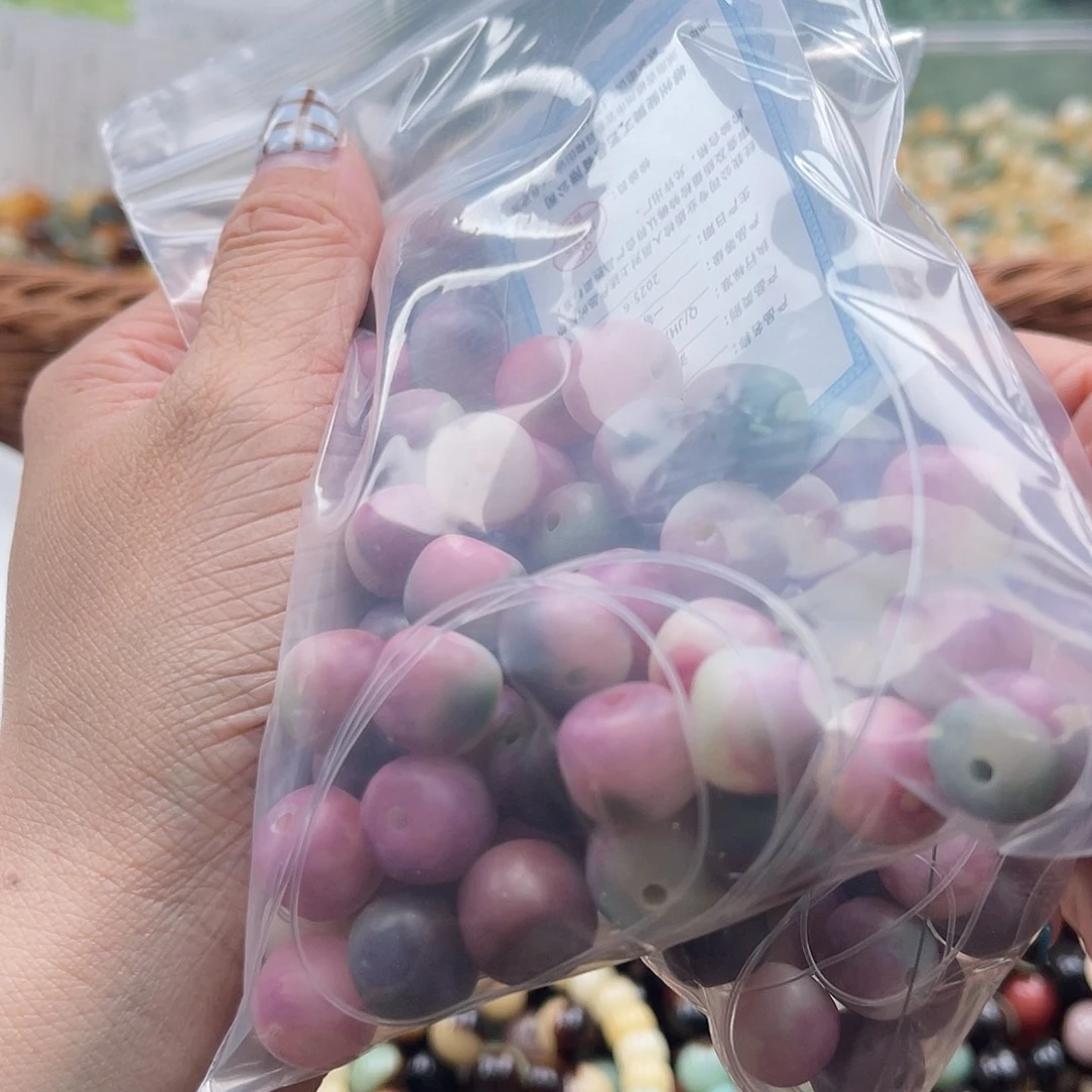 白玉菩提吊坠Q/12mm/62颗锅底