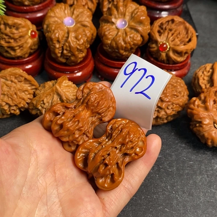 文玩核桃把件葫芦972