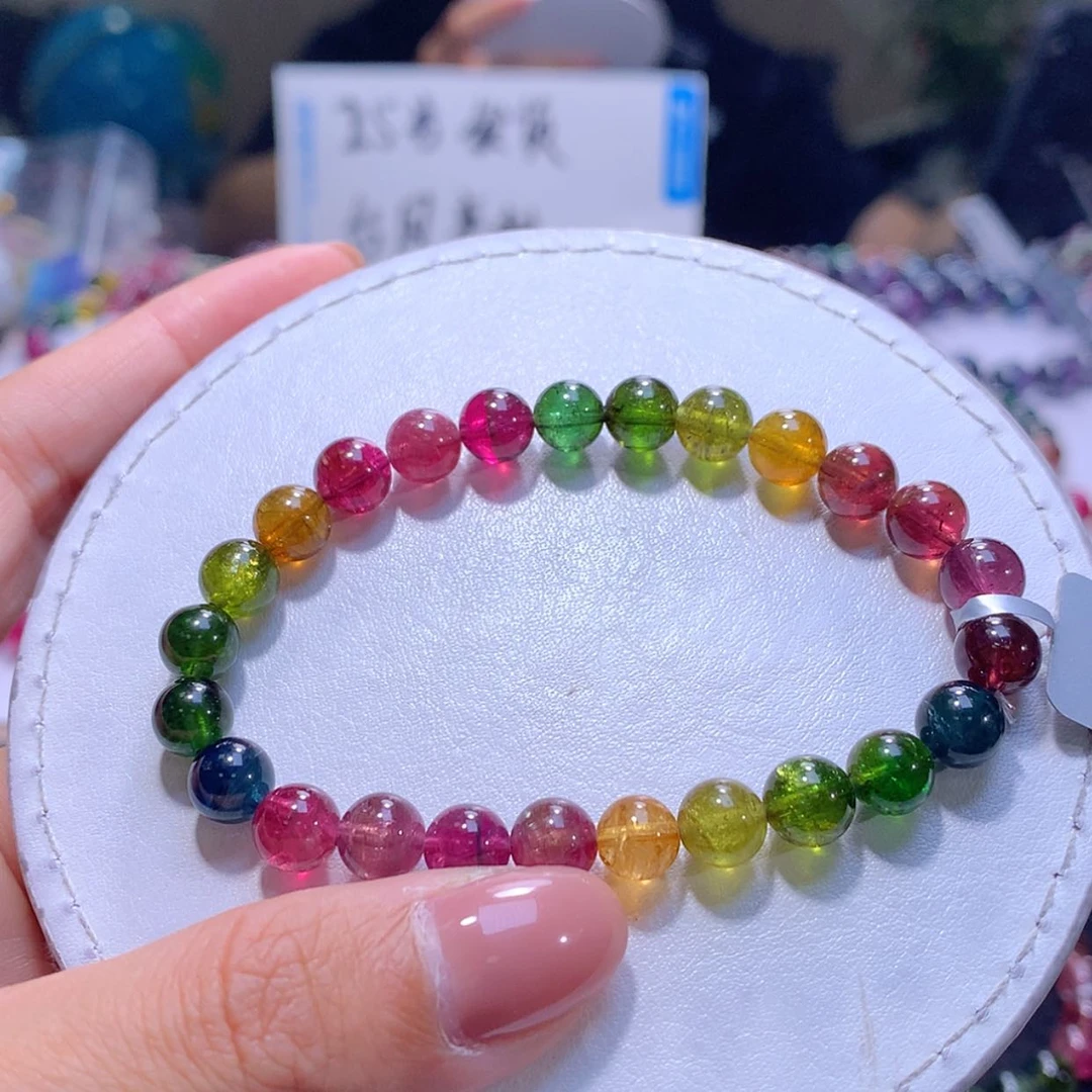 【闪购商品】未镶嵌手串碧玺7.4m