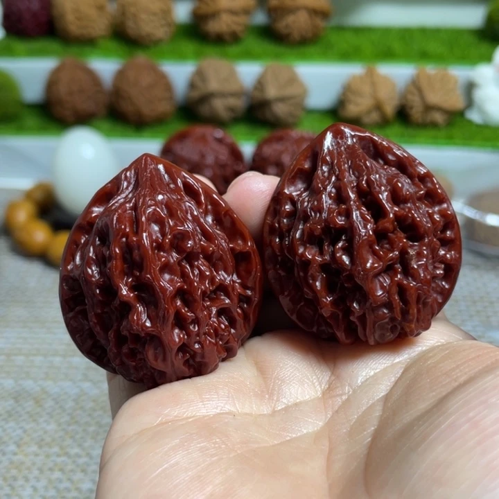 文玩核桃把件野鸡心