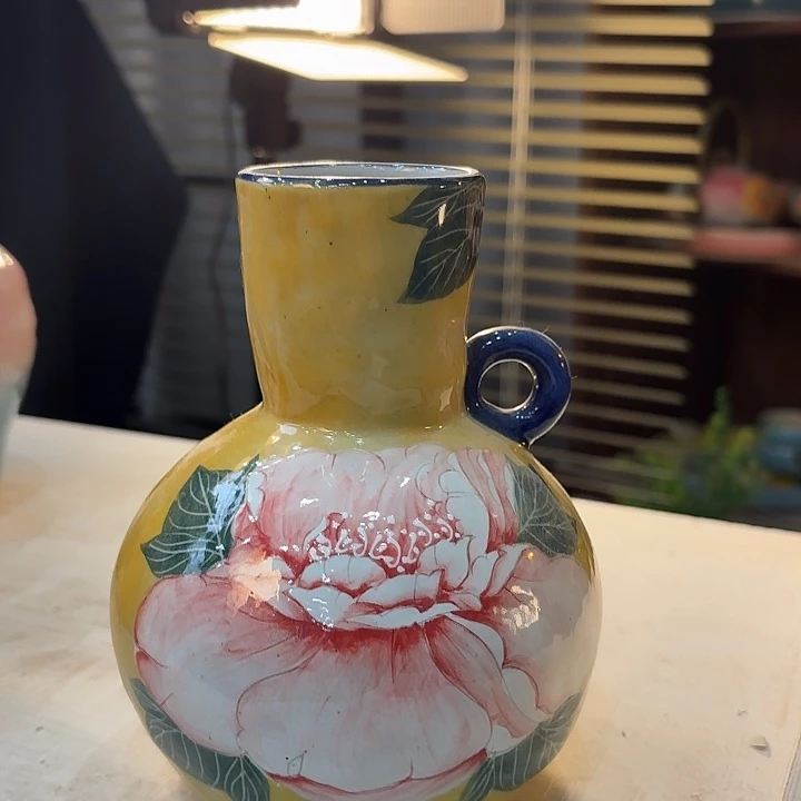 杯景德镇釉下五彩手绘陶瓷