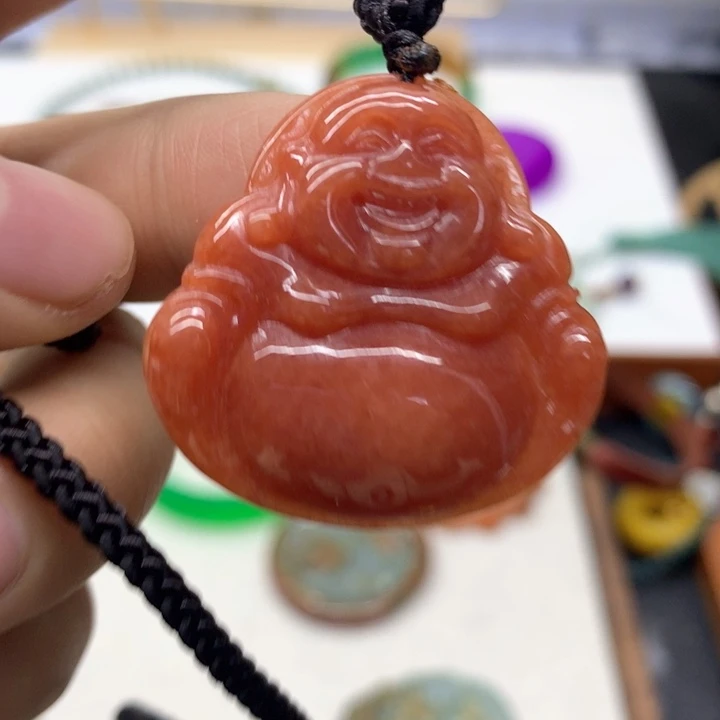 颈饰未镶嵌翡翠吊坠