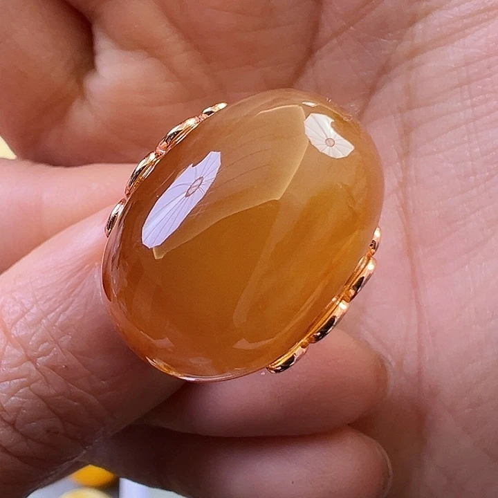 蜜蜡颈饰未镶嵌蜜蜡