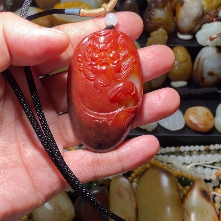 手链未镶嵌和田玉（糖玉）