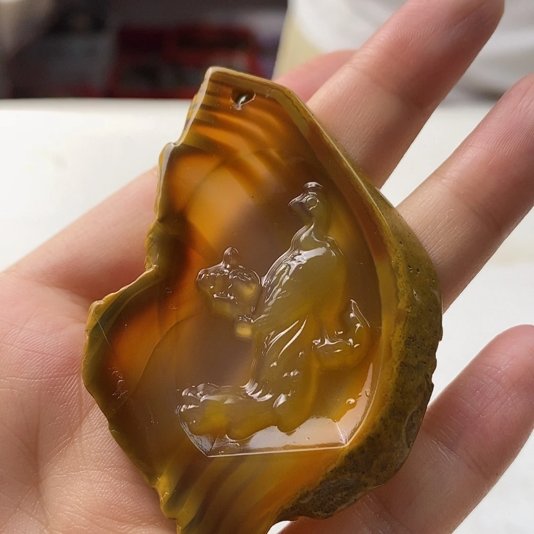 玛瑙/玉髓未镶嵌颈饰