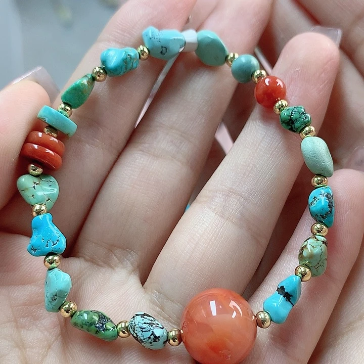 绿松石珠宝奇石未镶嵌