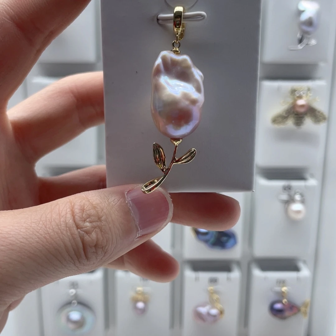 淡水珍珠颈饰合金