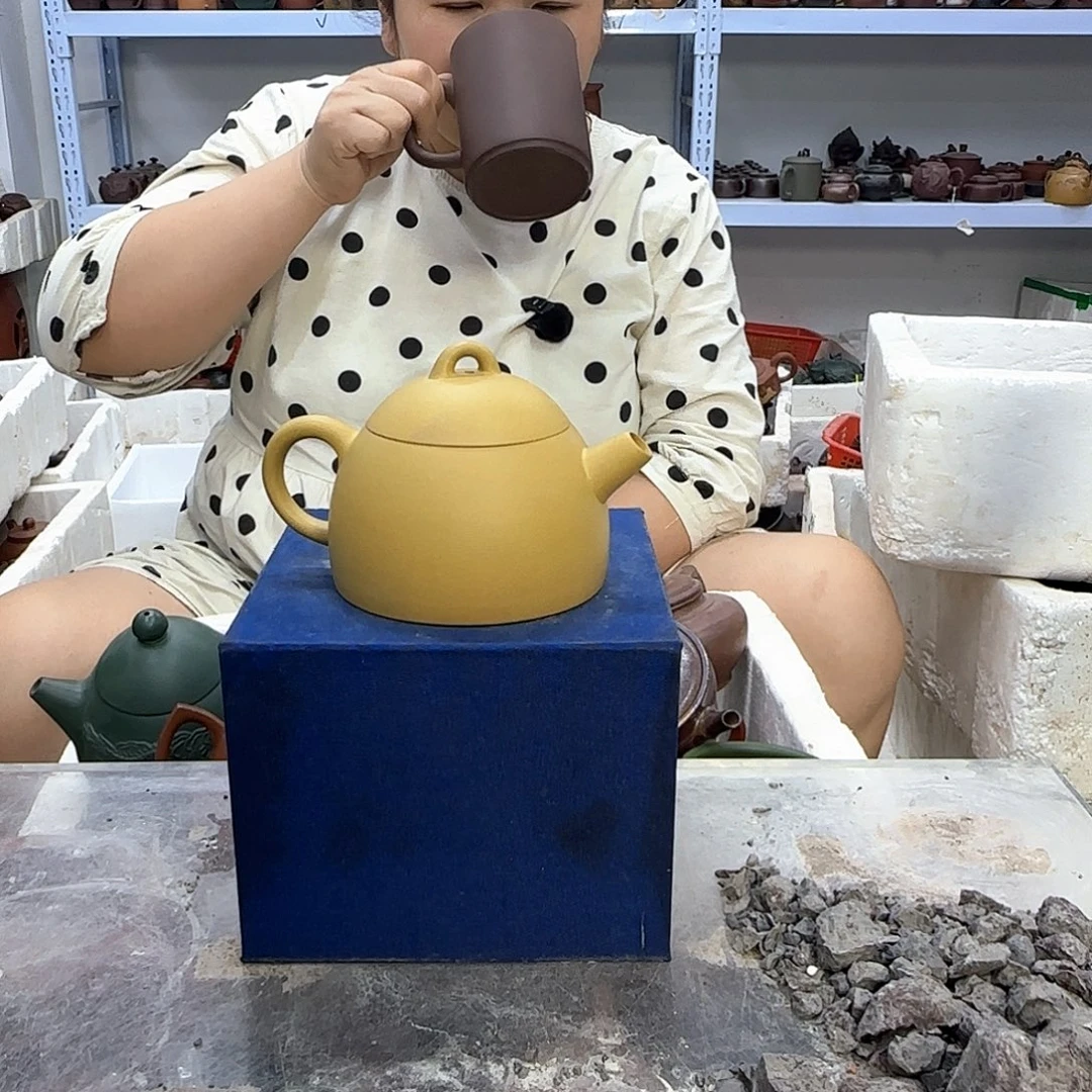 茶壶紫砂宜兴紫砂壶瑕疵处理