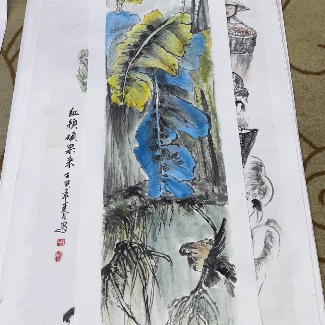 国画王进祥老师作品刘