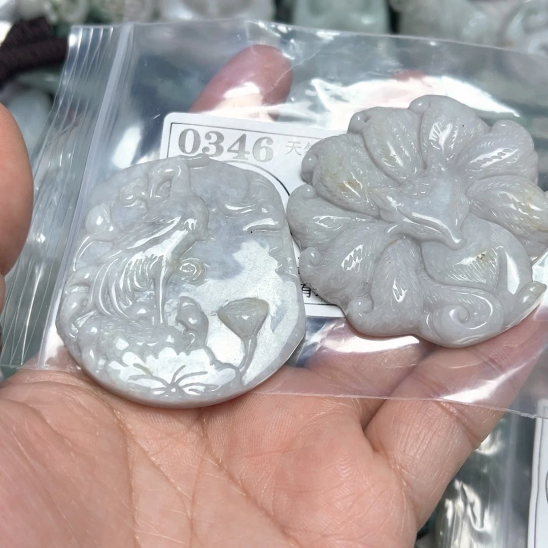 翡翠吊坠(不含链)未镶嵌0346