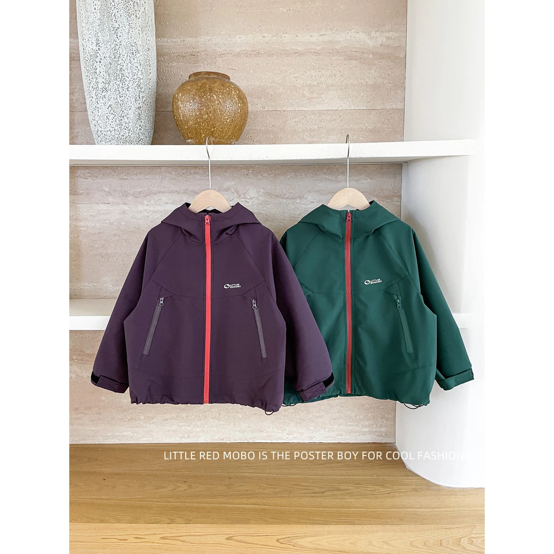 【现现】童装男儿童百搭休闲外套2025春秋新款MMY831110