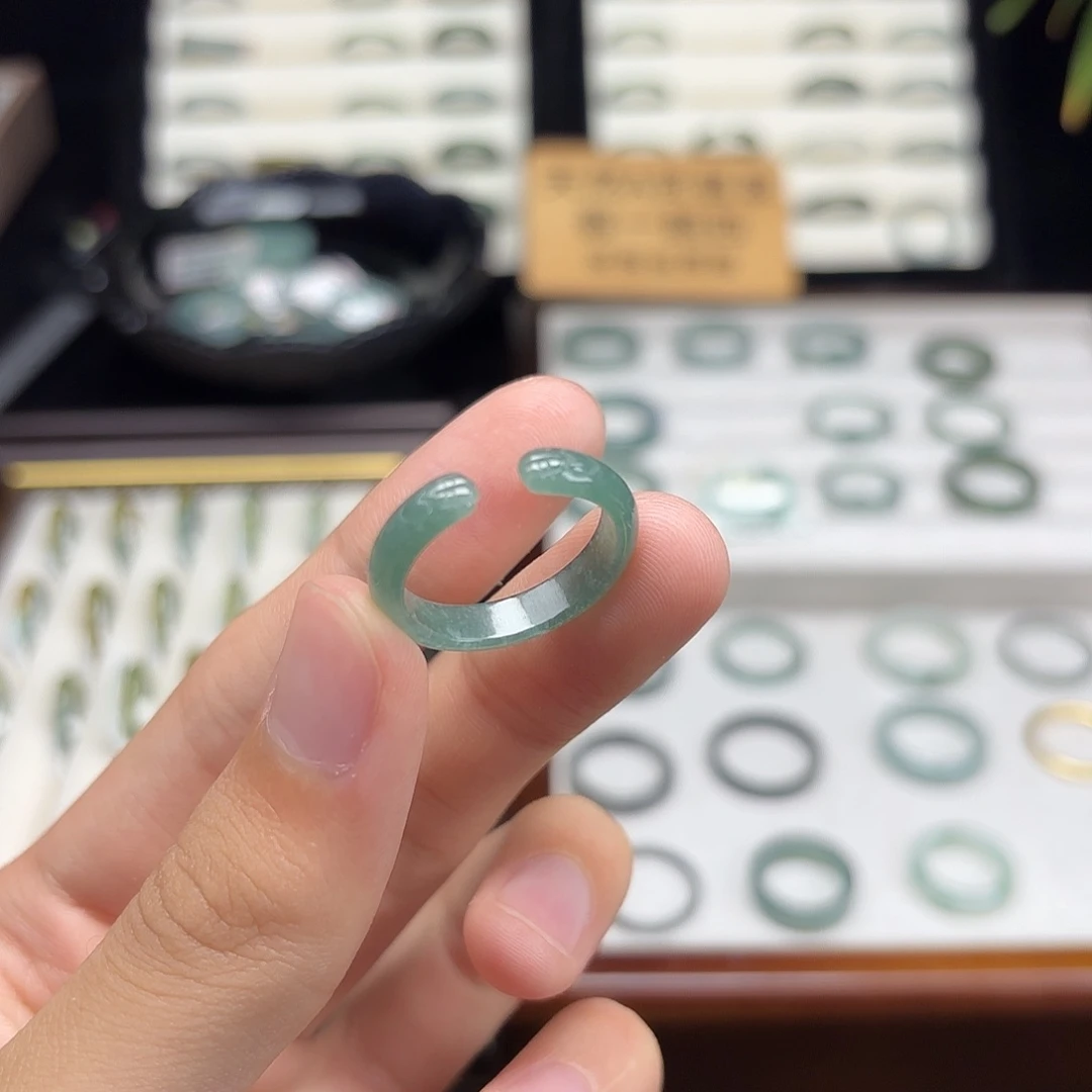 未镶嵌戒指翡翠36港18