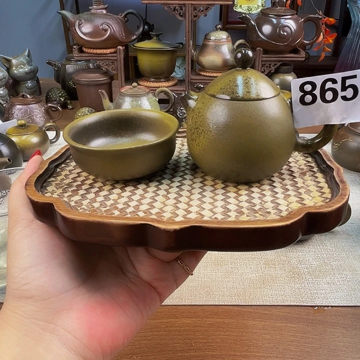 柴烧壶泡茶香柴燒壺泡茶香