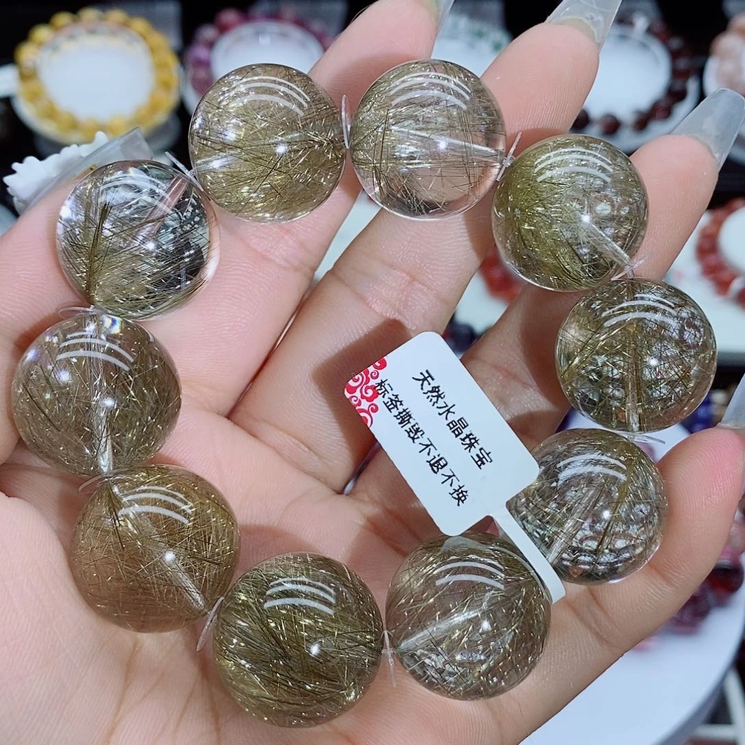 未镶嵌水晶手链银发晶