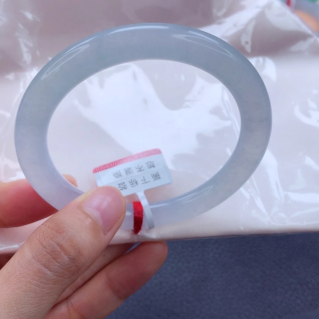未镶嵌手镯翡翠54 荧光棒