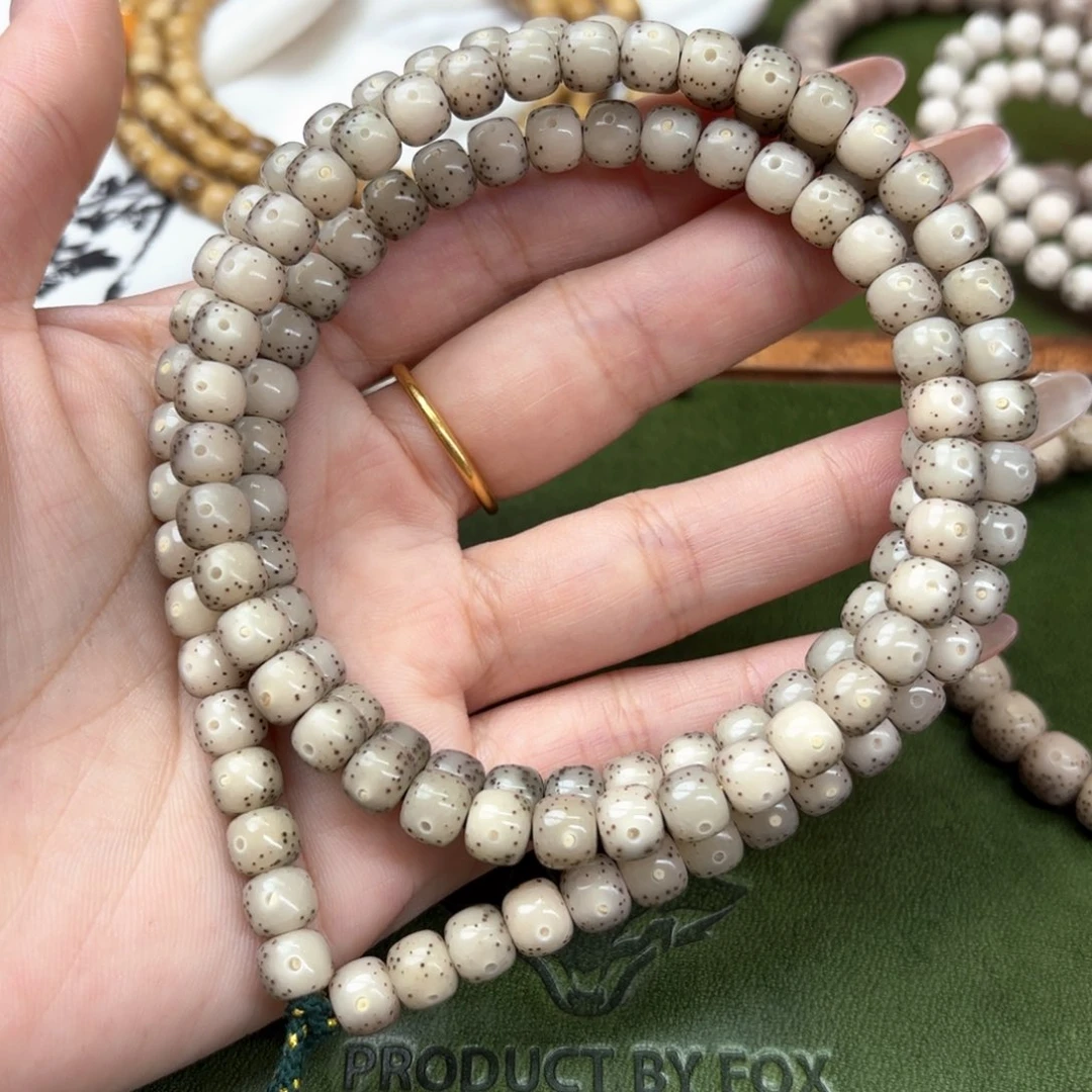 曦***手串星月菩提6*7老型❗️玉化小冰糖⚠️双金标❗️