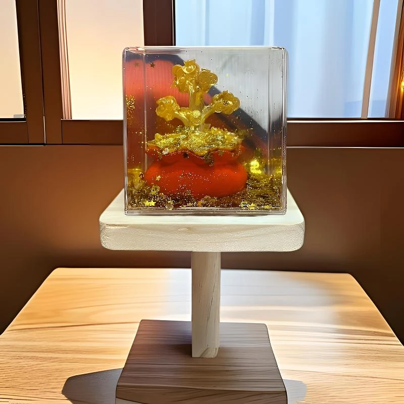 大方块桌面流沙摆件【默认微瑕介意慎拍】