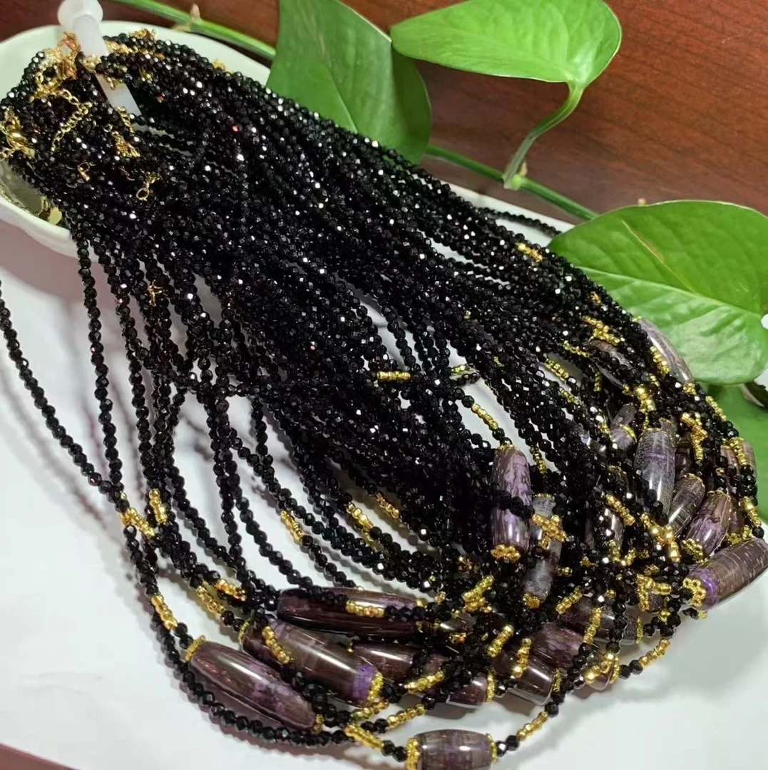 【黑胖珠宝】 CY059 舒俱来桶珠项链 多样性发其一