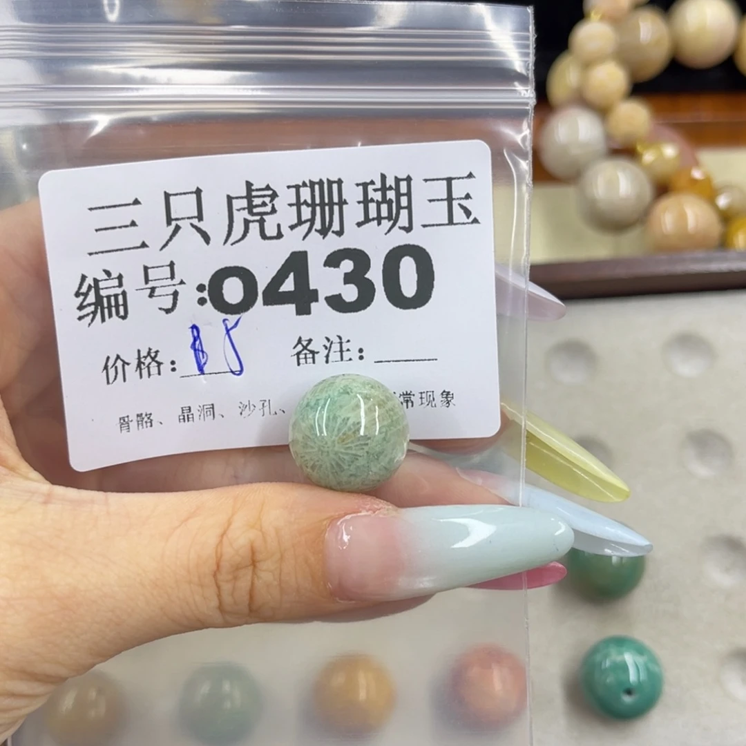 ****馨硅化珊瑚（珊瑚玉）h未镶嵌