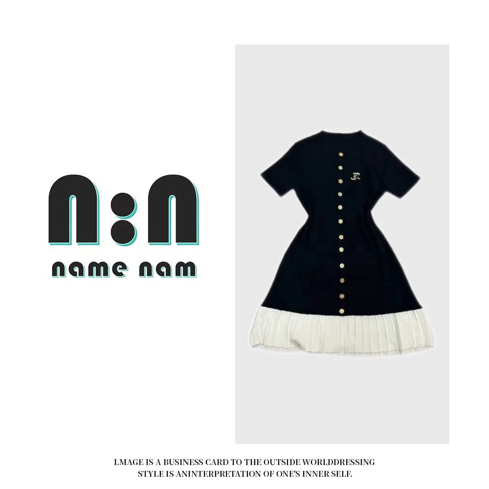 【宠粉福利】短袖法式连衣裙娃娃领显瘦短裙优雅时尚女装复古国风女