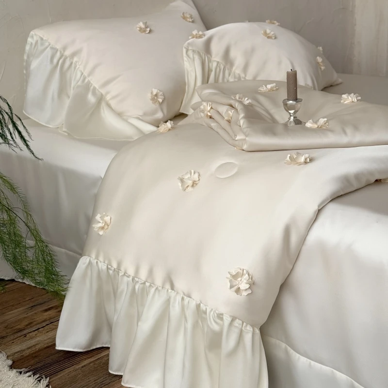 慕逸【花梦夏凉被】夏季兰精天丝夏凉被芯法式公主风少女心被子床品