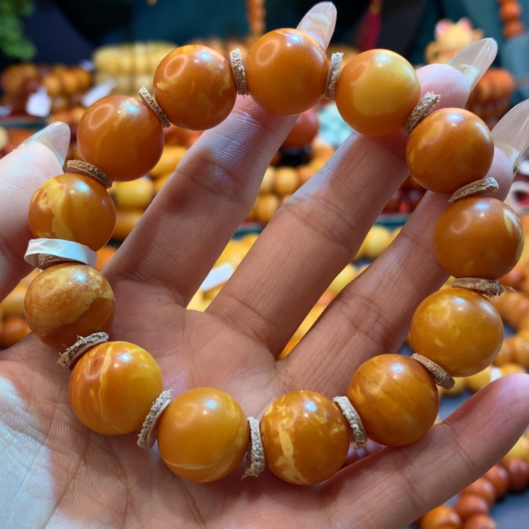 【闪购商品】琥珀手链未镶嵌蜜蜡