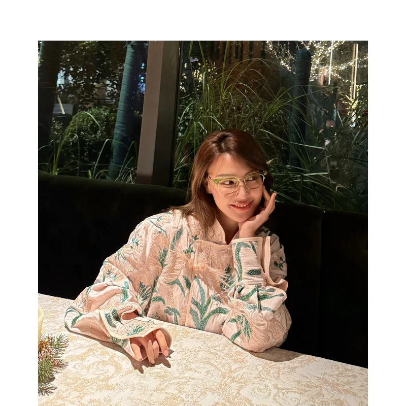 【韩雯kate】密扇【露华浓】衬衣M251B11509999