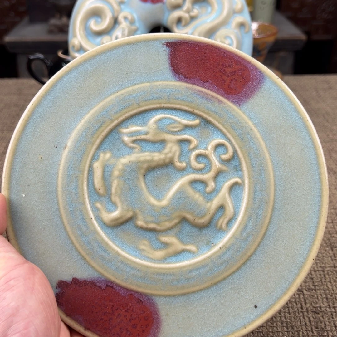 瓷片正能量陶瓷艺术品