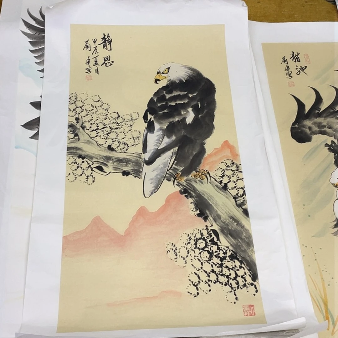 国画风*来刘老师三尺作品11111