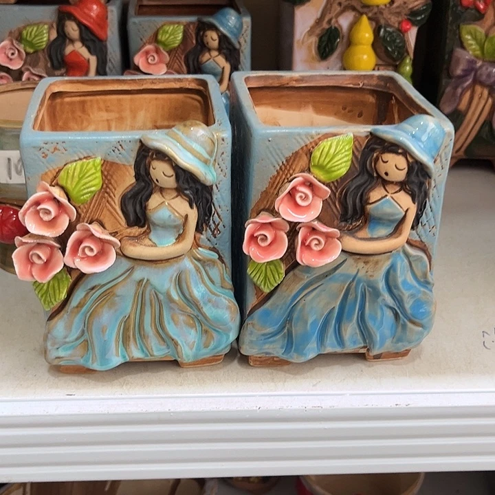 粗陶材质多肉花盆