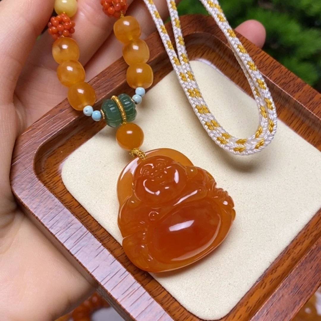 【闪购商品】蜜蜡颈饰未镶嵌项链