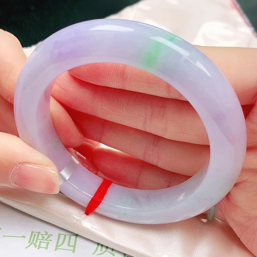 翡翠未镶嵌手镯缅甸天然a货翡翠手镯