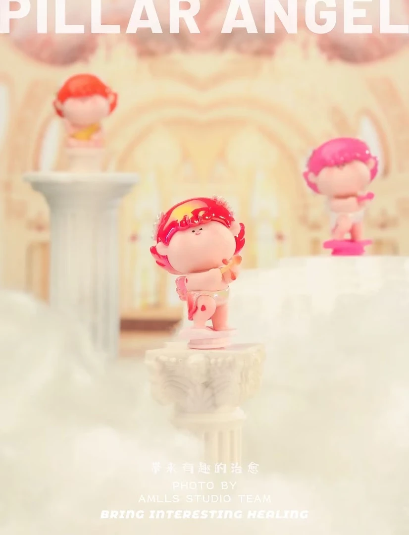 【直播拆】莉莉丝立柱天使萌粒潮玩盲袋DIY可爱潮玩挂件萌粒