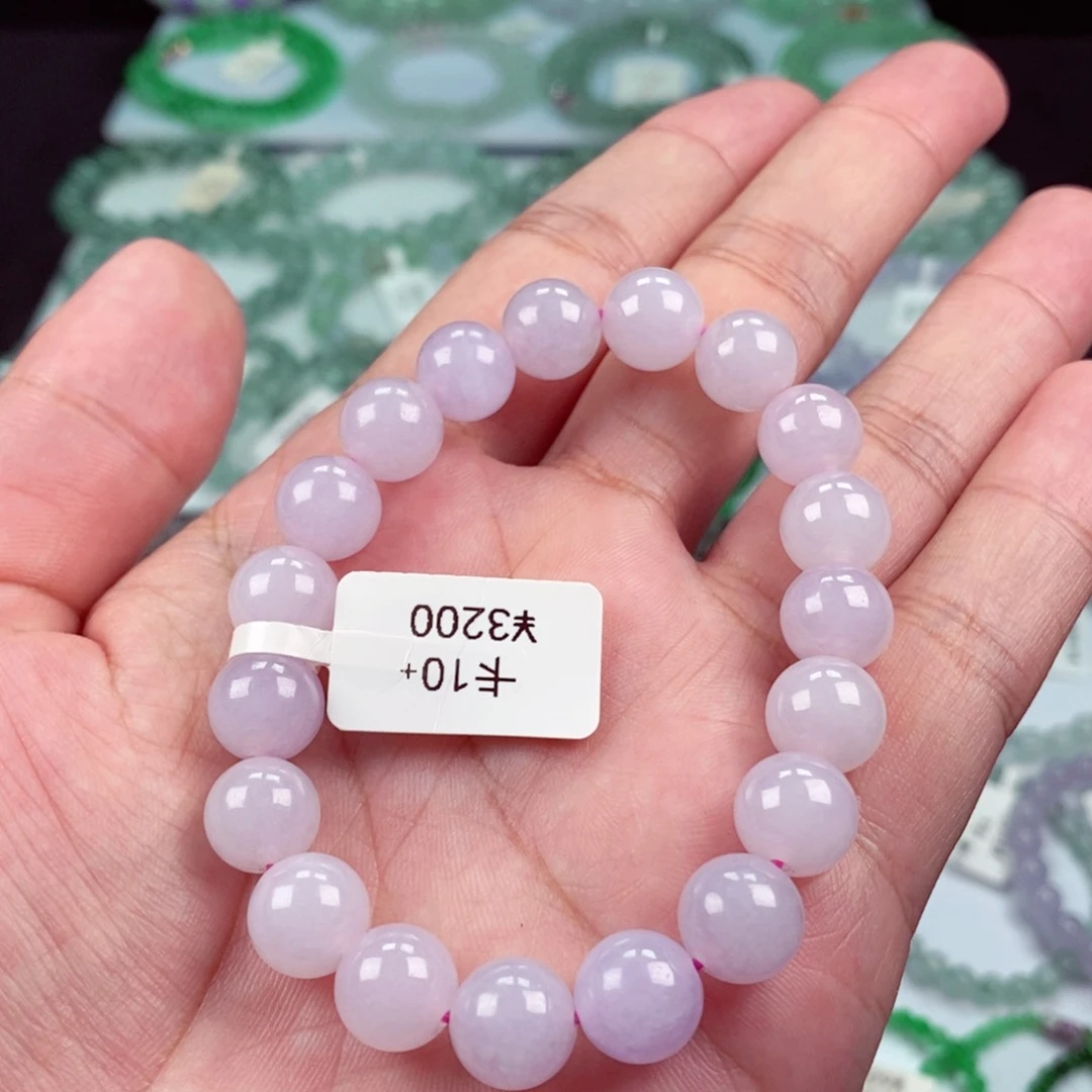 手链翡翠未镶嵌卡10+