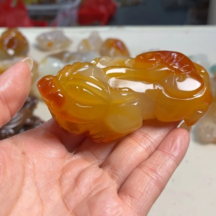 玛瑙/玉髓未镶嵌吊坠(不含链)