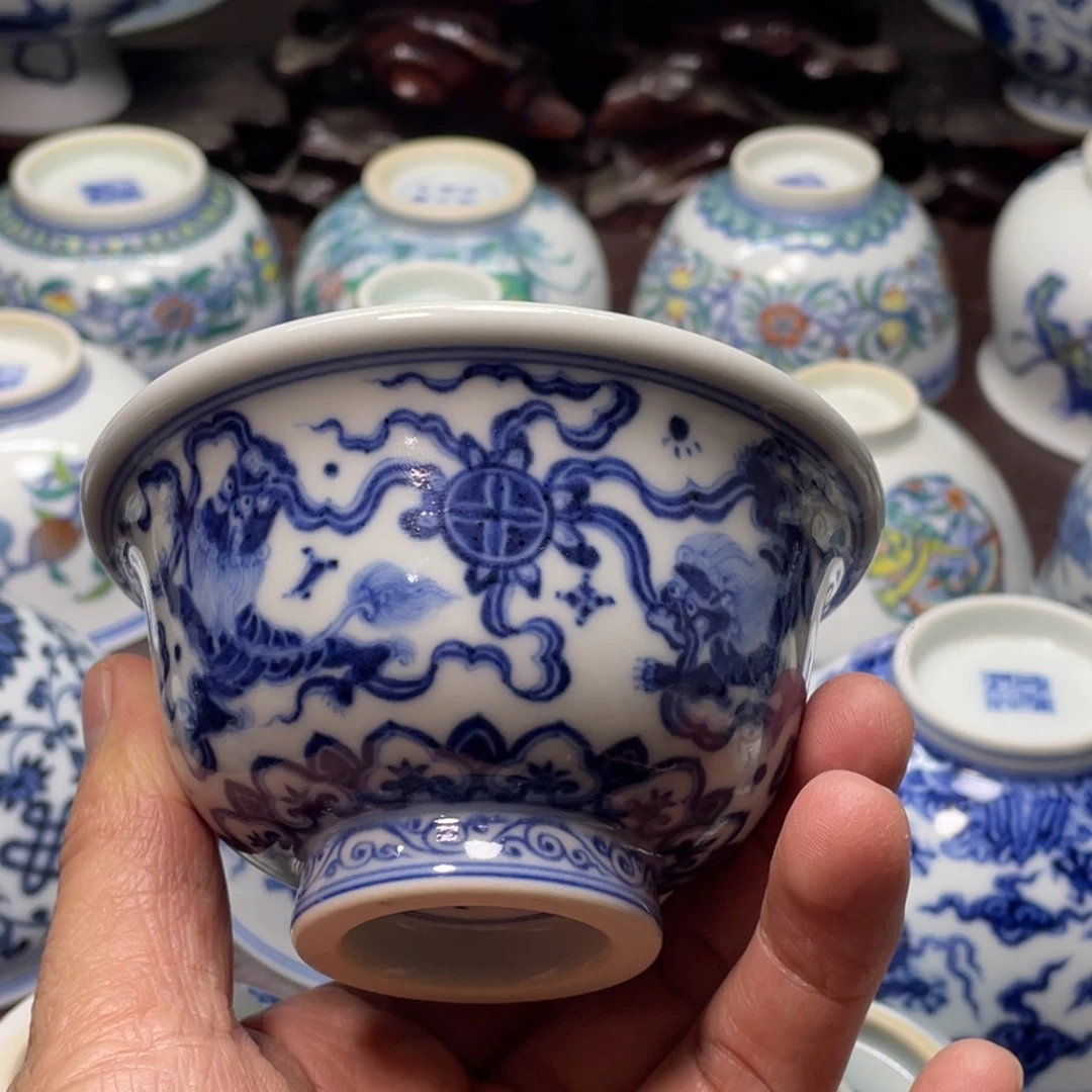 瓷片景德镇陶瓷现代手工陶瓷茶具