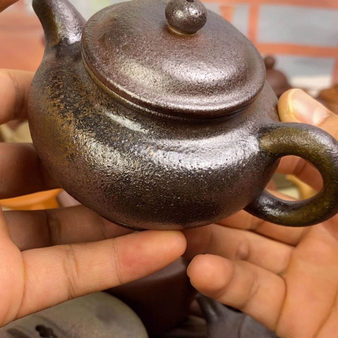 胡***叔茶壶紫砂柴烧掇只200毫升左右0添加