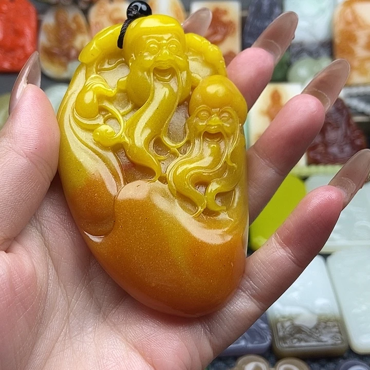 颈饰未镶嵌和田玉