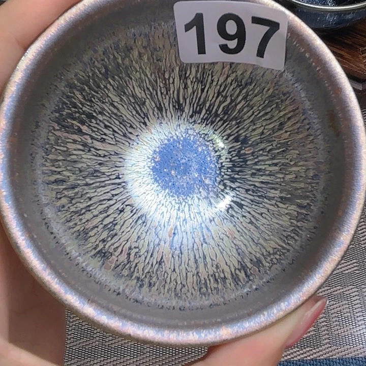 茶盏沐雨茶器柴烧主人杯