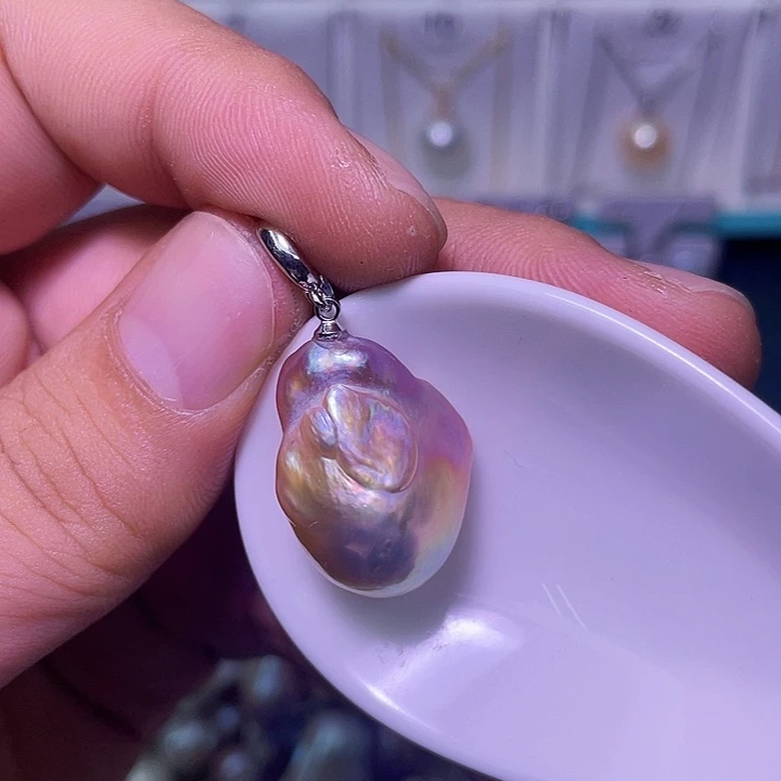颈饰合金淡水珍珠50