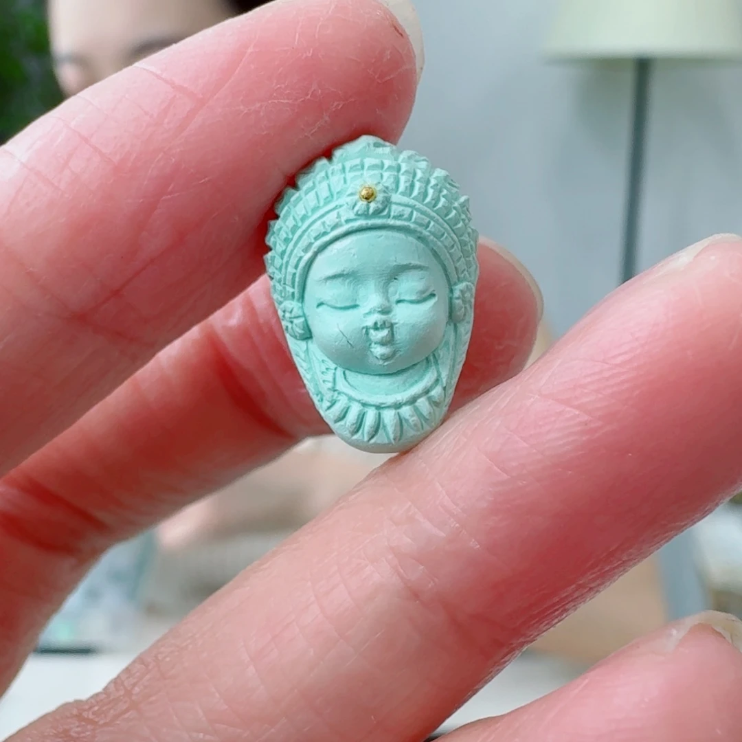 未镶嵌绿松石珠宝奇石